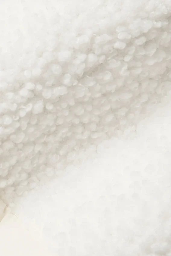 Sherpa Cozy Escape Puffer – Elfenbein/Elfenbein