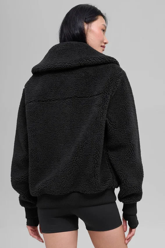 Sherpa Downtown Jacke – Schwarz