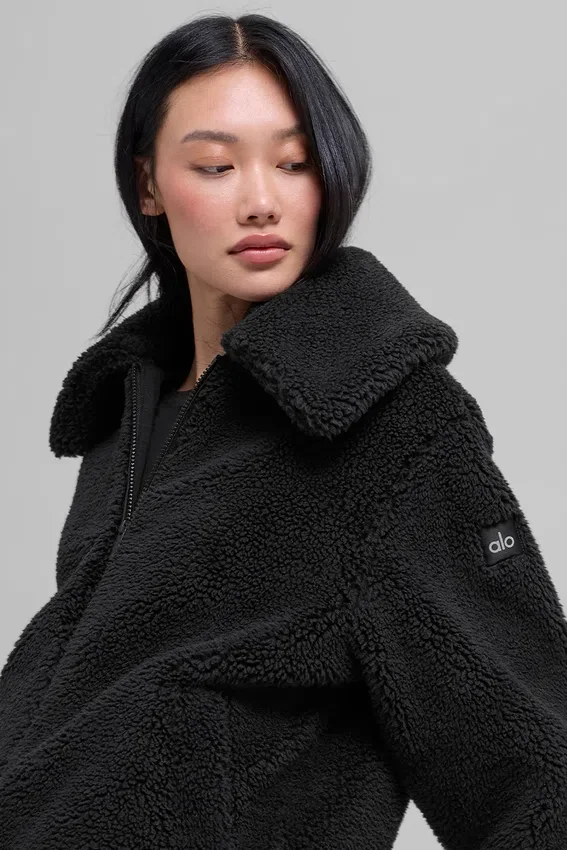 Sherpa Downtown Jacke – Schwarz