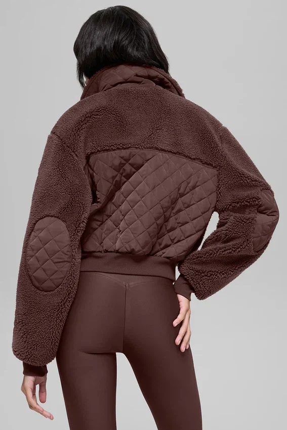 Sherpa Edge Bomber – Brownstone