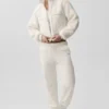Sherpa Edge Bomber – Ivory
