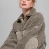 Sherpa Edge Bomber – Light Cocoa