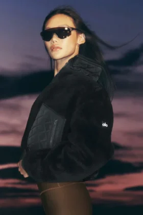 Sherpa Edge Bomber – Schwarz