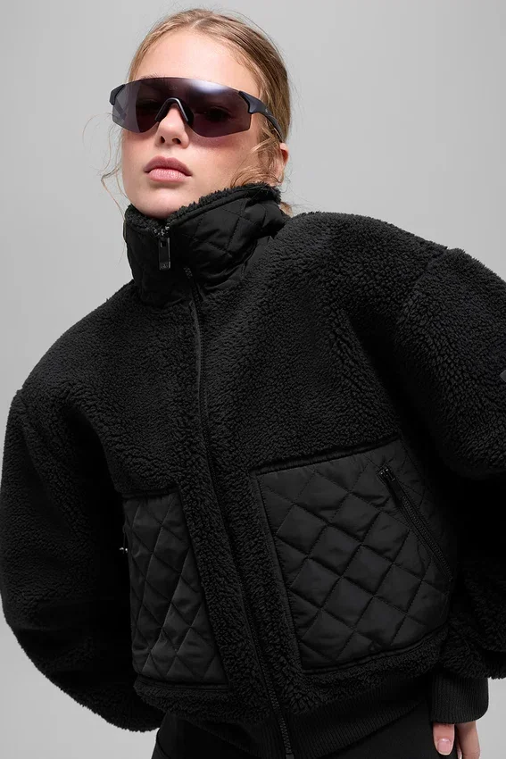 Sherpa Edge Bomber – Schwarz