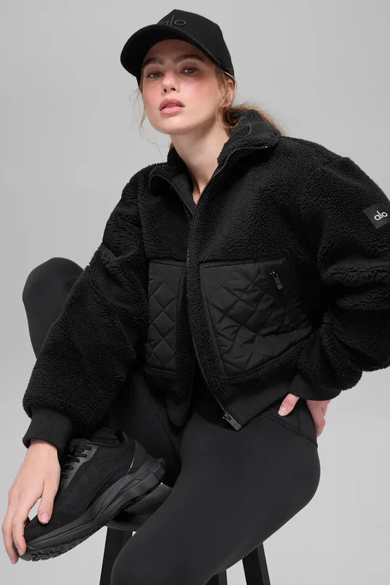 Sherpa Edge Bomber – Schwarz
