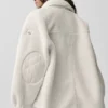 Sherpa Edge Shacket – Elfenbein