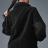 Sherpa Edge Shacket – Schwarz