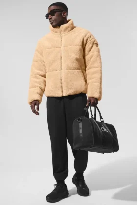 Sherpa Stage Puffer – Camel