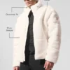 Sherpa Stage Puffer – Elfenbein