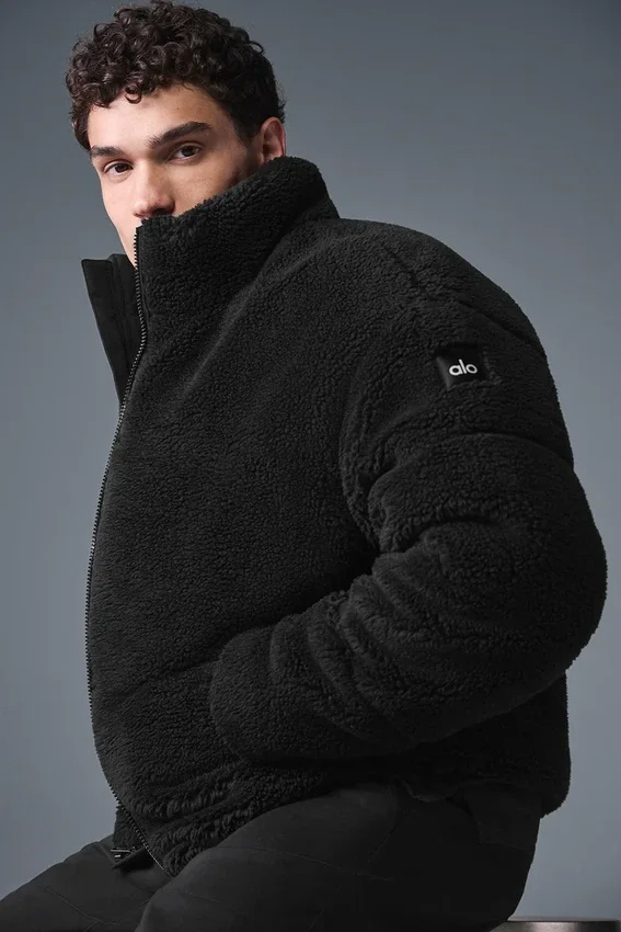 Sherpa Stage Puffer – Schwarz
