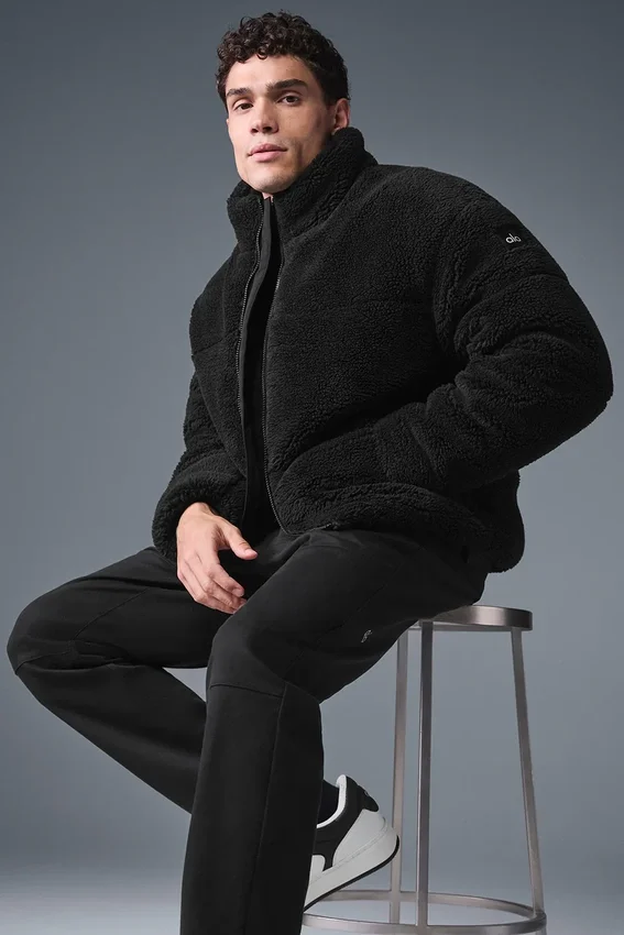 Sherpa Stage Puffer – Schwarz