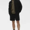 Shift Knit Button-up mit Langarmshirts – Schwarz