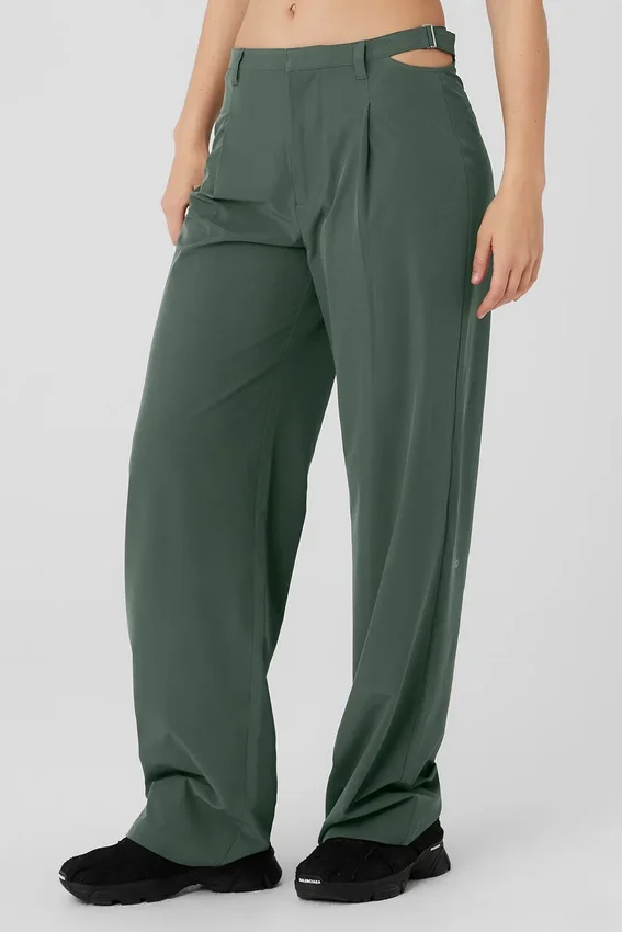 Showdown-Hose mit mittlerer Leibhöhe – Dark Cactus