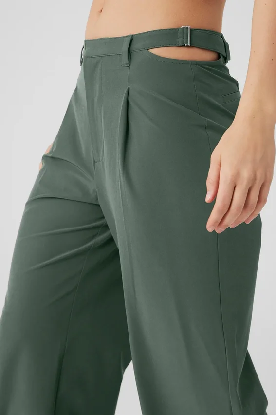 Showdown-Hose mit mittlerer Leibhöhe – Dark Cactus