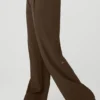 Showdown-Hose mit mittlerer Leibhöhe – Espresso