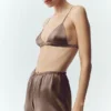 Silk Luminous Bra – Alpine Cocoa