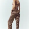„Silk Luminous“-Hose (Regular) – Alpine Cocoa