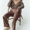„Silk Luminous“-Hose (Regular) – Alpine Cocoa