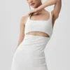 Slice Tennis-Kleid – Weiß