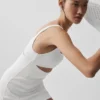 Slice Tennis-Kleid – Weiß