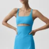 Slice-Tenniskleid – Azurblau