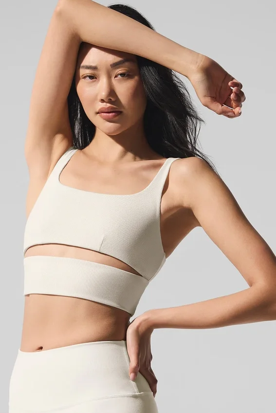 Slit Bra – Elfenbein