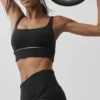 Slit Bra – Schwarz