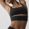 Slit Bra – Schwarz