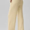 Snuggle Up Pullover – High-Waist Hose mit weitem Bein – Candlelight Yellow