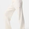 Snuggle Up Pullover Hose mit High-Waist und weitem Bein – Elfenbein