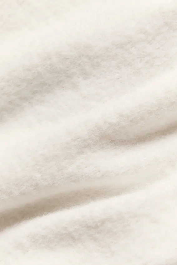 Snuggle Up-Pullover mit Kurzarmshirts – Elfenbein