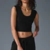 Snuggle Up Pullover mit Kurzarmshirts – Schwarz