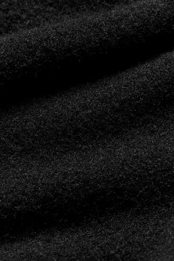 Snuggle Up Pullover mit Kurzarmshirts – Schwarz