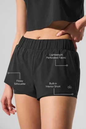 Sport Star Shorts – Schwarz