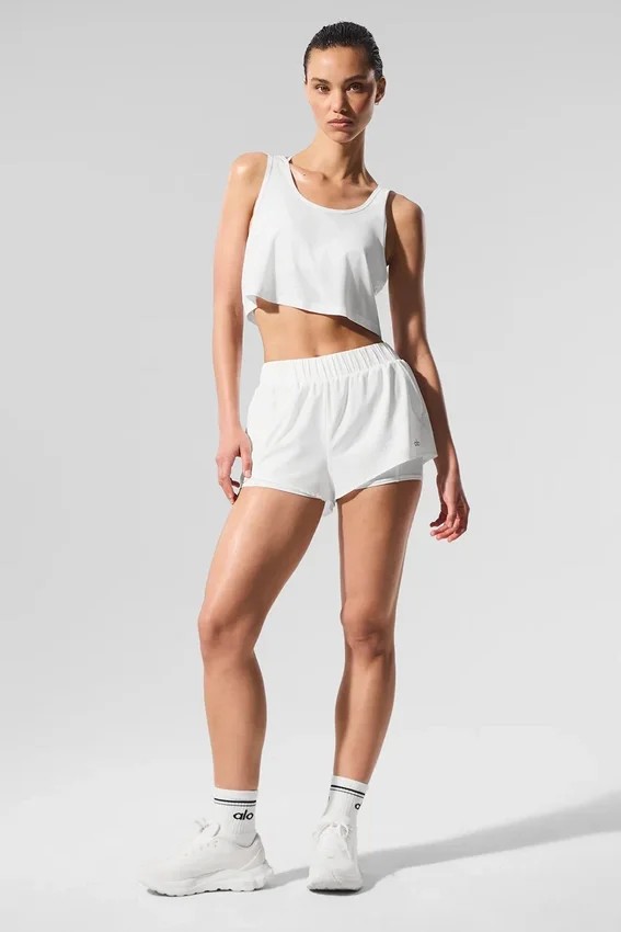 Sport Star Shorts – Weiß