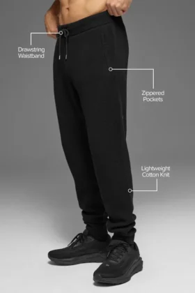 Sports Club Jogger – Schwarz
