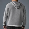 Sports Club Pullover Knit Hoodie – Athletic Heather Grey