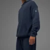 Sports Club Pullover Knit Hoodie – Marineblau