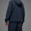 Sports Club Pullover Knit Hoodie – Marineblau