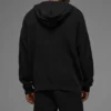 Sports Club Pullover Knit Hoodie – Schwarz