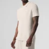 Sports Club Pullover Knit Polo – Elfenbein