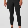 Stability 2-in-1-Hose – Schwarz/Schwarz