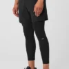 Stability 2-in-1-Hose – Schwarz/Schwarz