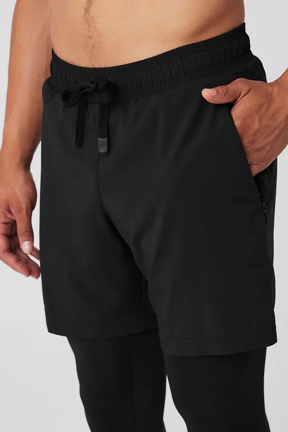 Stability 2-in-1-Hose – Schwarz/Schwarz