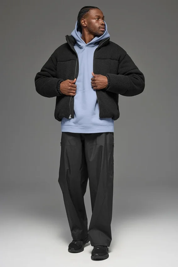 Stage Pullover Puffer – Schwarz