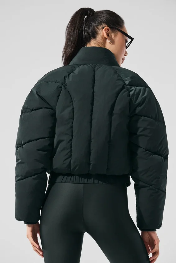 Stargazing Puffer – Anthrazitgrün