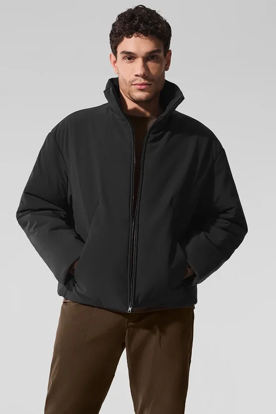 Stretch-Web-Jacke „Notable“ – Schwarz