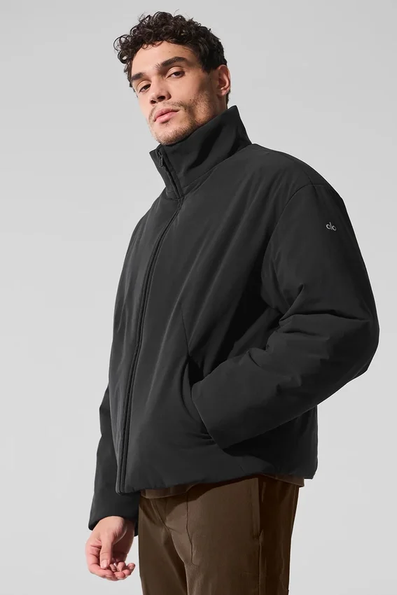 Stretch-Web-Jacke „Notable“ – Schwarz