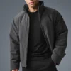 Stretch Woven Notable Jacke – Anthrazit