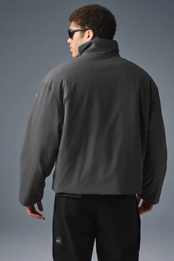 Stretch Woven Notable Jacke – Anthrazit